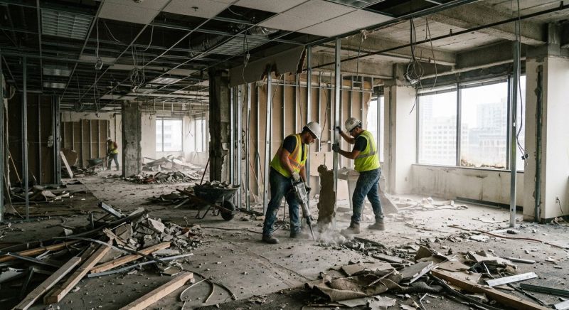 Office Demolition in Houston, TX